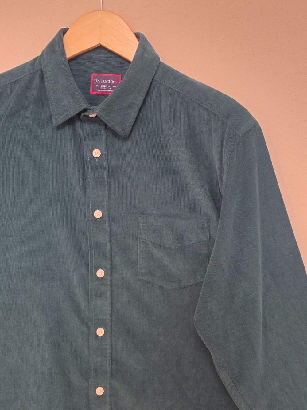 UNTUCKit Corduroy Button Down M